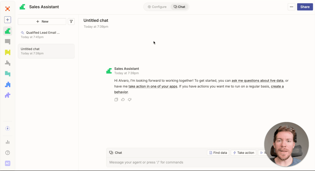 Build an AI sales rep that qualifies leads with Zapier Agents