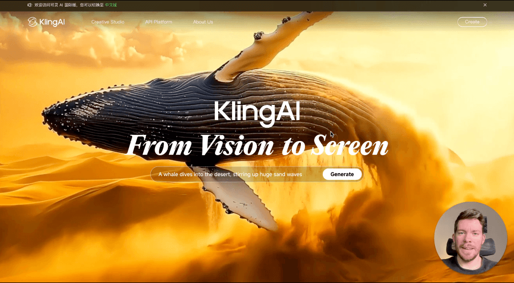 Create product showcase videos with Kling AI